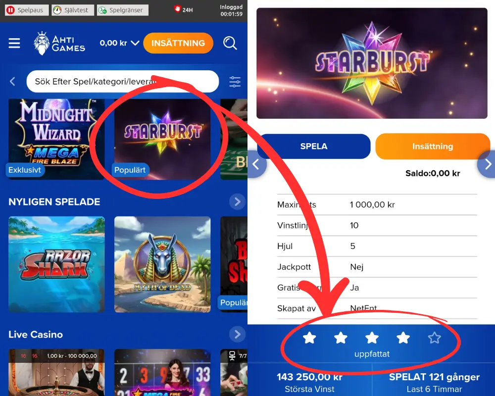Hur du betygsätter ett spel hos Ahti Games.