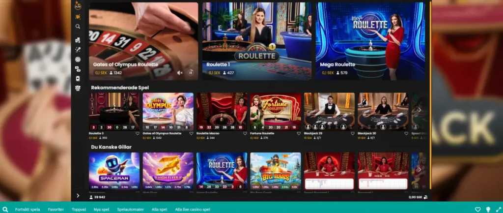Pragmatic Plays lobby hos FastBet.