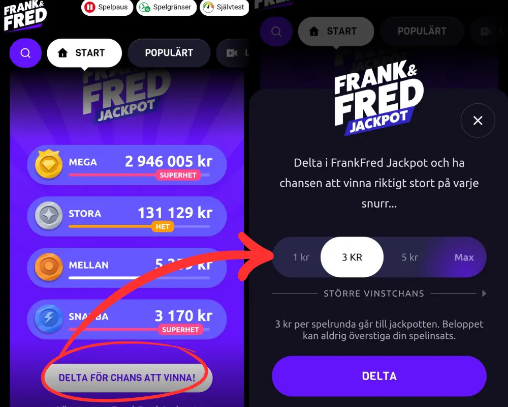 Frank & Fred Jackpot.