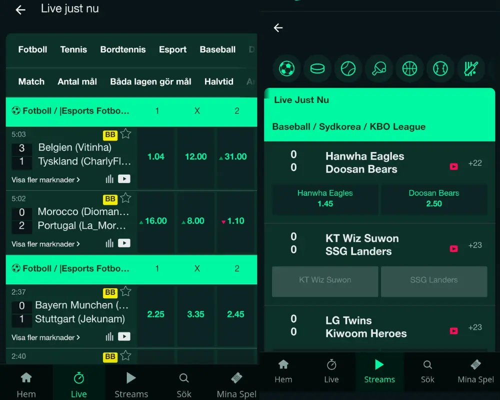Odds och betting hos SpeedyBet.
