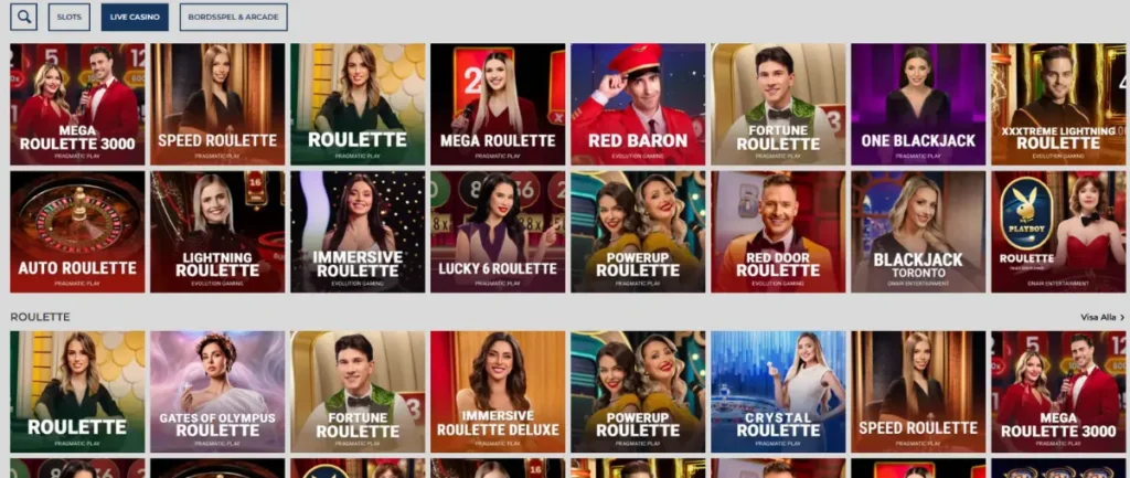 NYSpins live casino.