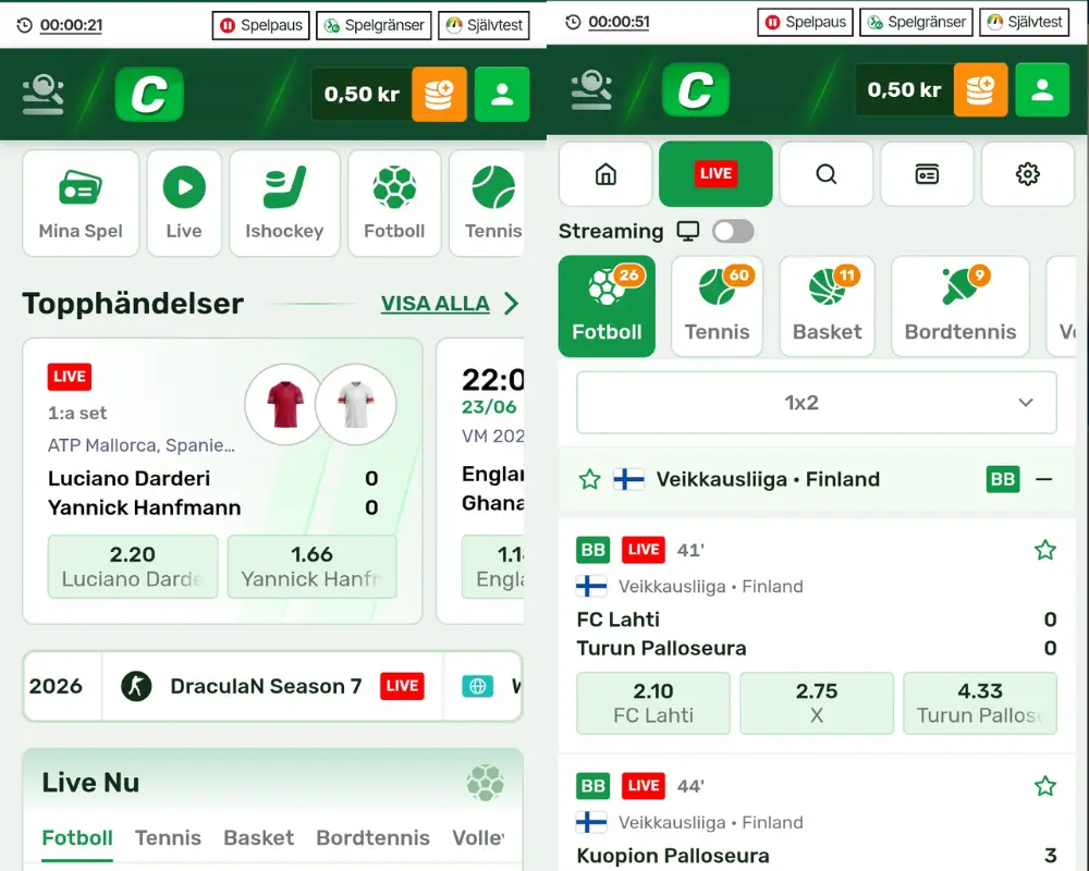 Campobet: sport och betting