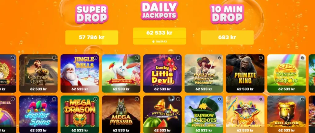 Lyllo Casinos jackpottspel