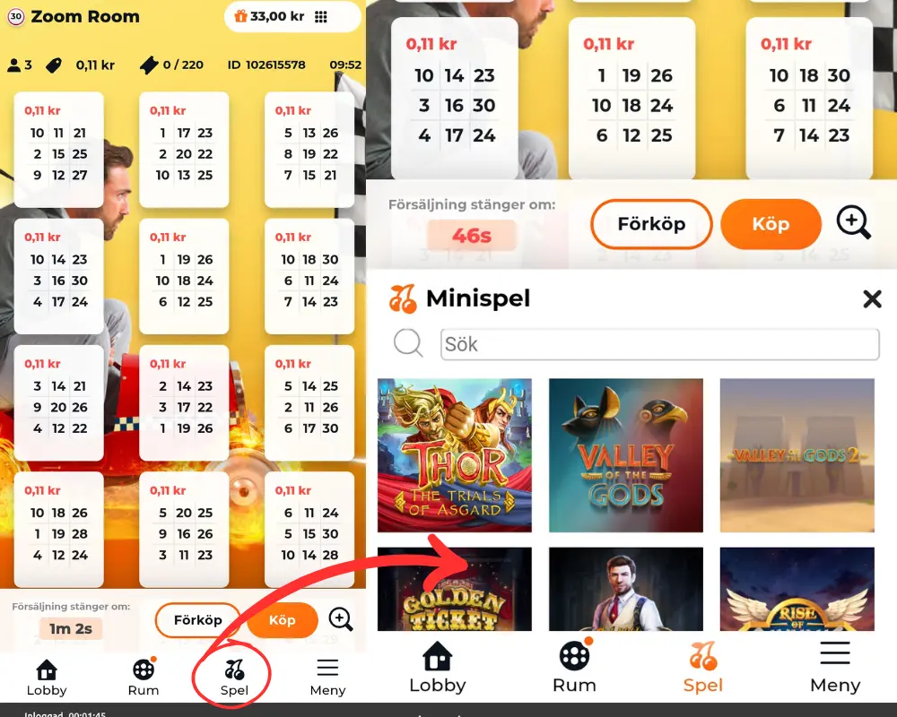 Pragmatic Play bingo och minispel