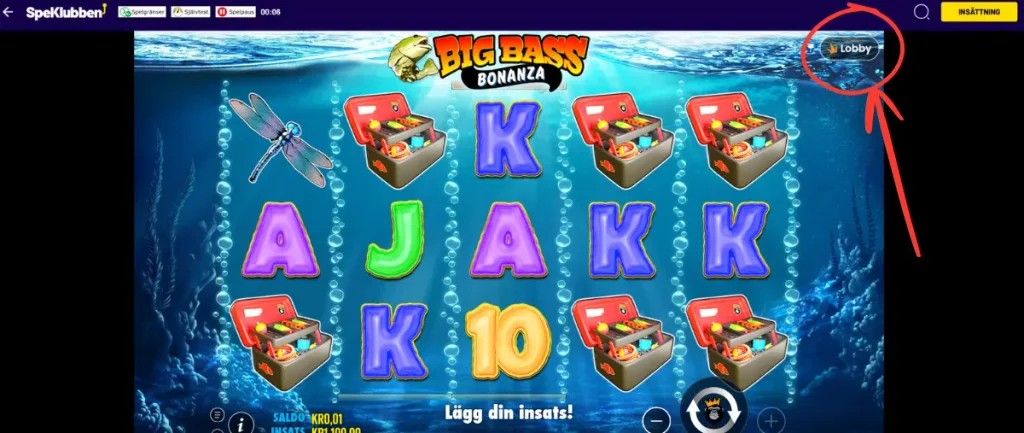 Hur du hittar Pragmatic Plays slotslobby: 1