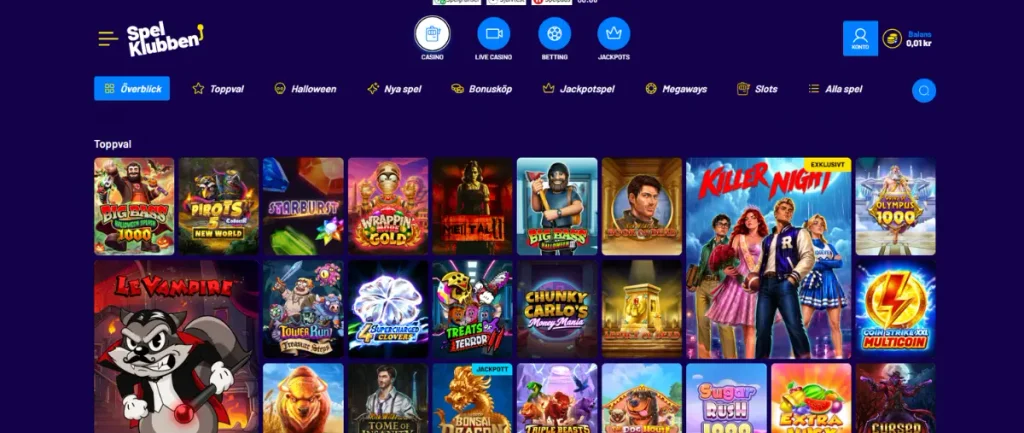 Spellobbyn hos Spelklubben