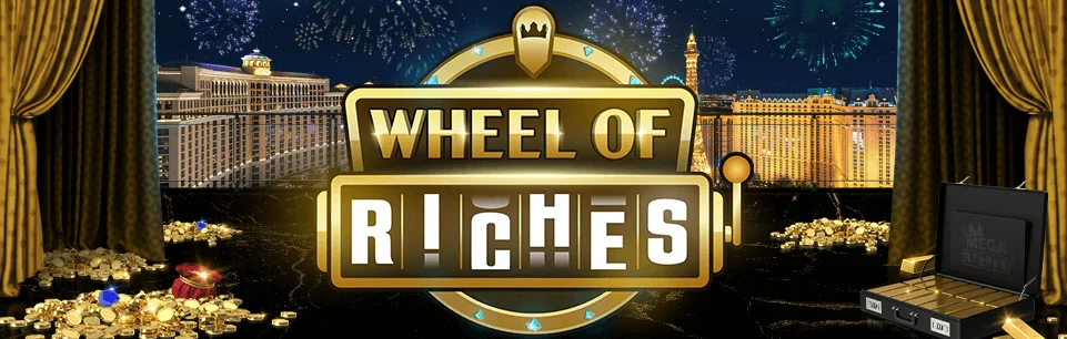 Wheel of Riches: Mega Riches exklusiva lyckohjul