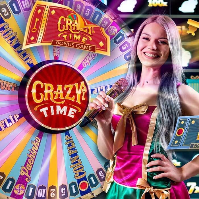 Crazy Time live casino game show