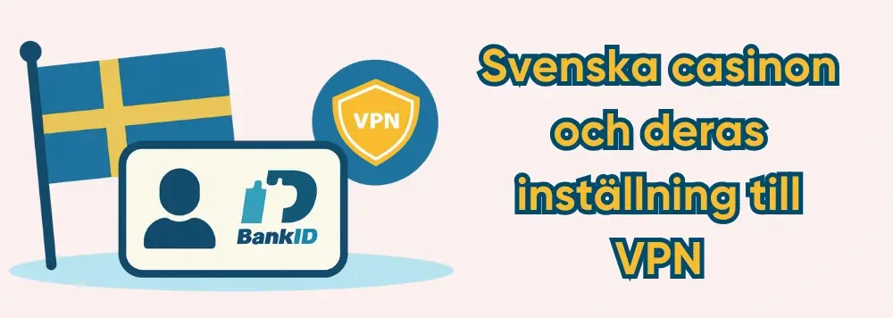 Vi går igenom svenska casinon och deras inställning till VPN-användning