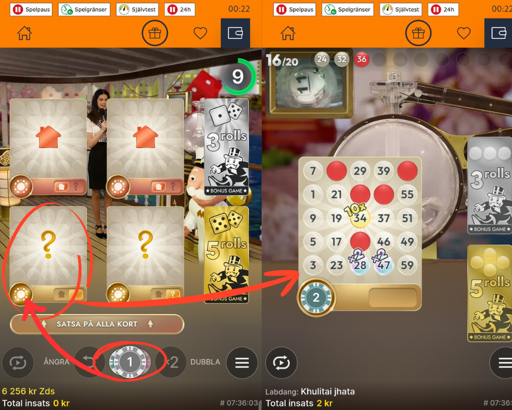 Hur man spelar Evolution Gamings Monopoly Big Baller