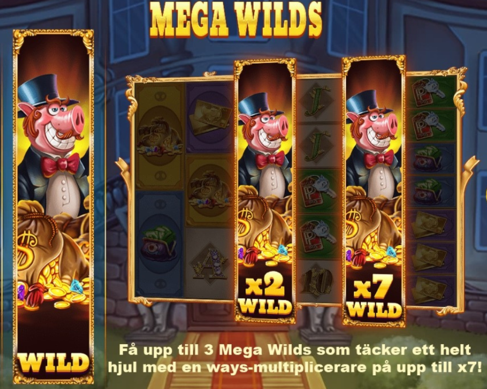 Mega Wilds i Piggy Riches Megaways