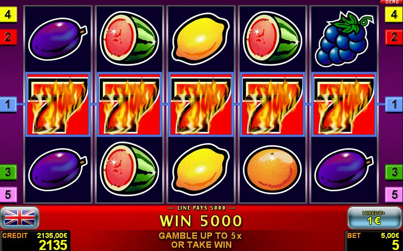 Sizzling Hot Deluxe från Novomatic