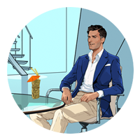 Agent Spinner rund bild