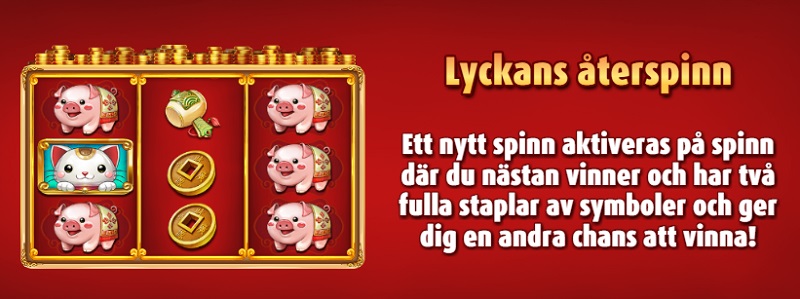 Återspinn när du e nära vinst