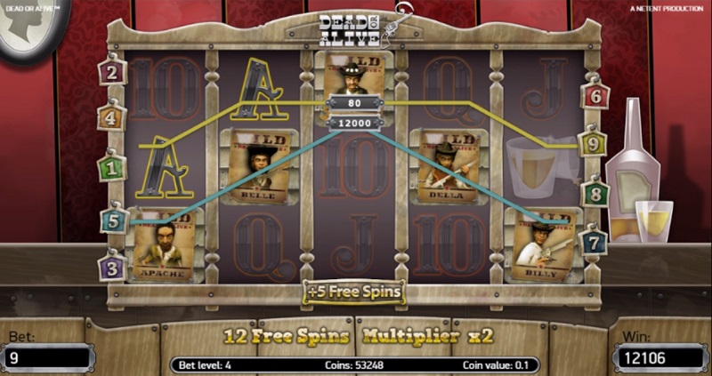 Free Spins i Dead or Alive