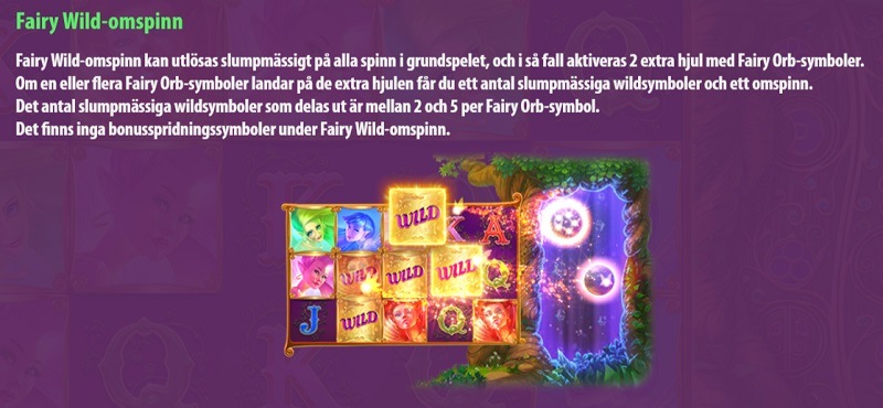 Omspinn i Fairy Gate