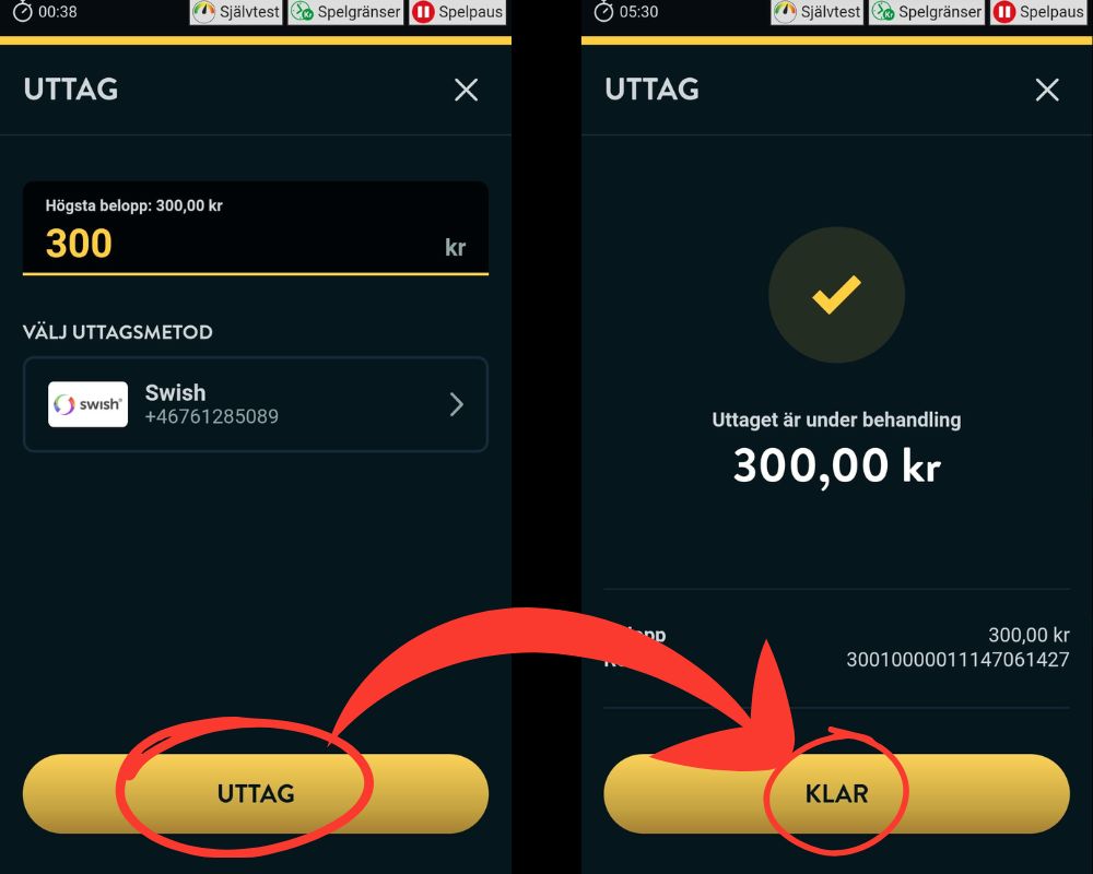 Fyll i summa och välj metod - klart!