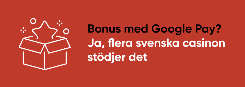 Google Pay casino bonus