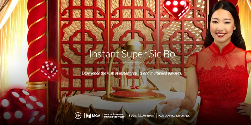 Instant Super Sic Bo från Evolution