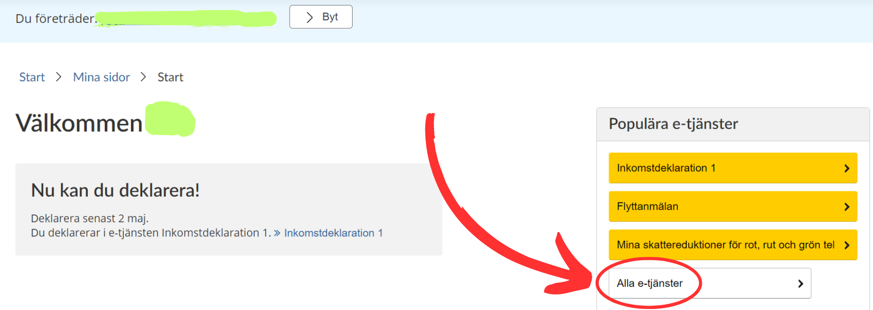personbevis guide skatteverket e-tjänster