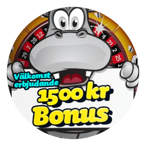 PlayHippo Rund Logga med Bonus