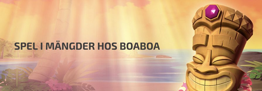 Spelutbud hos BoaBoa