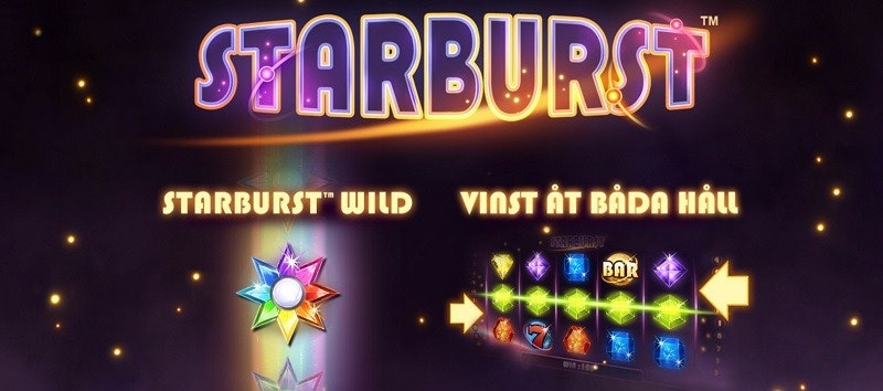 Starburst har vinstlinjer åt bägge hållen.