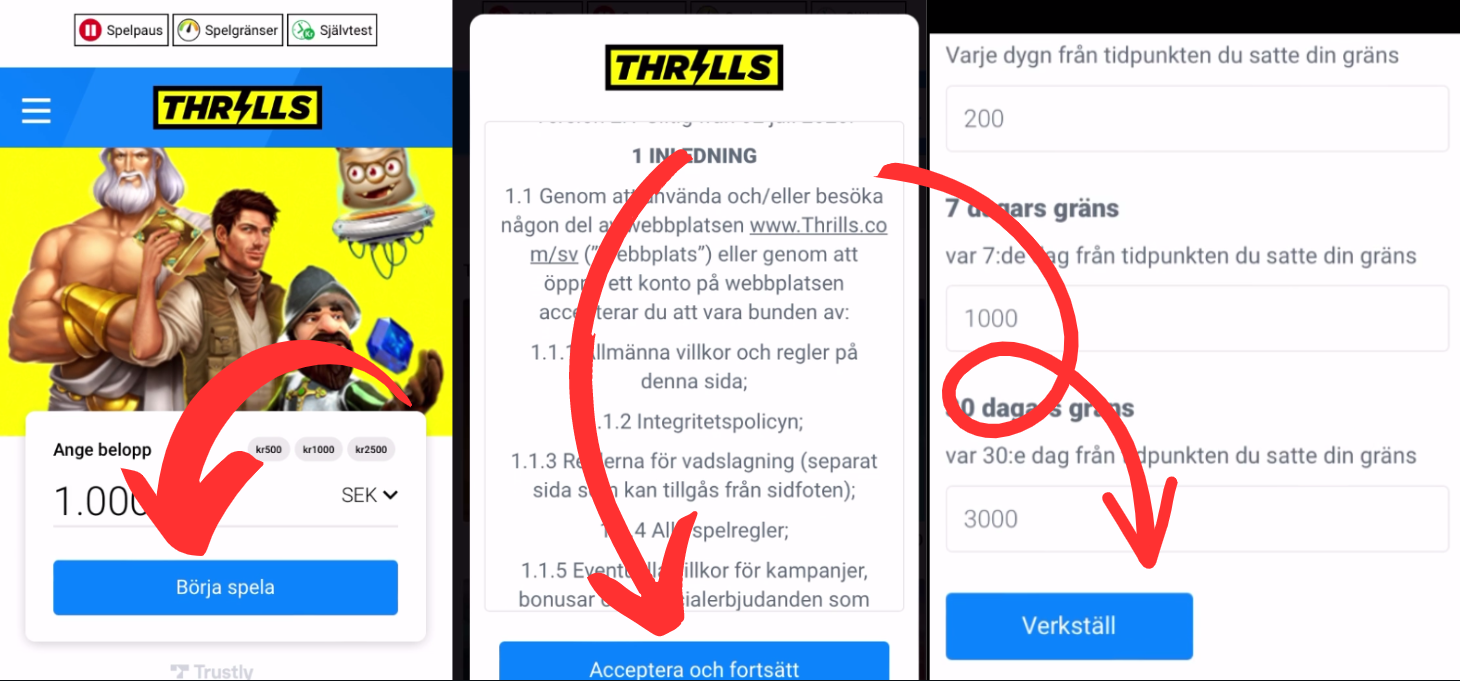 Snabbare casino registrering