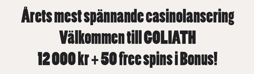 Välkommen in och hämta din bonus