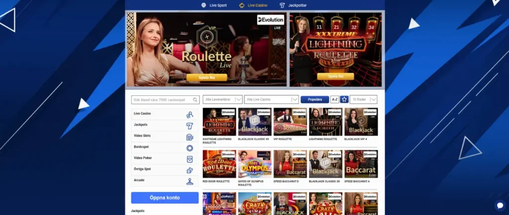 DBets live casino.