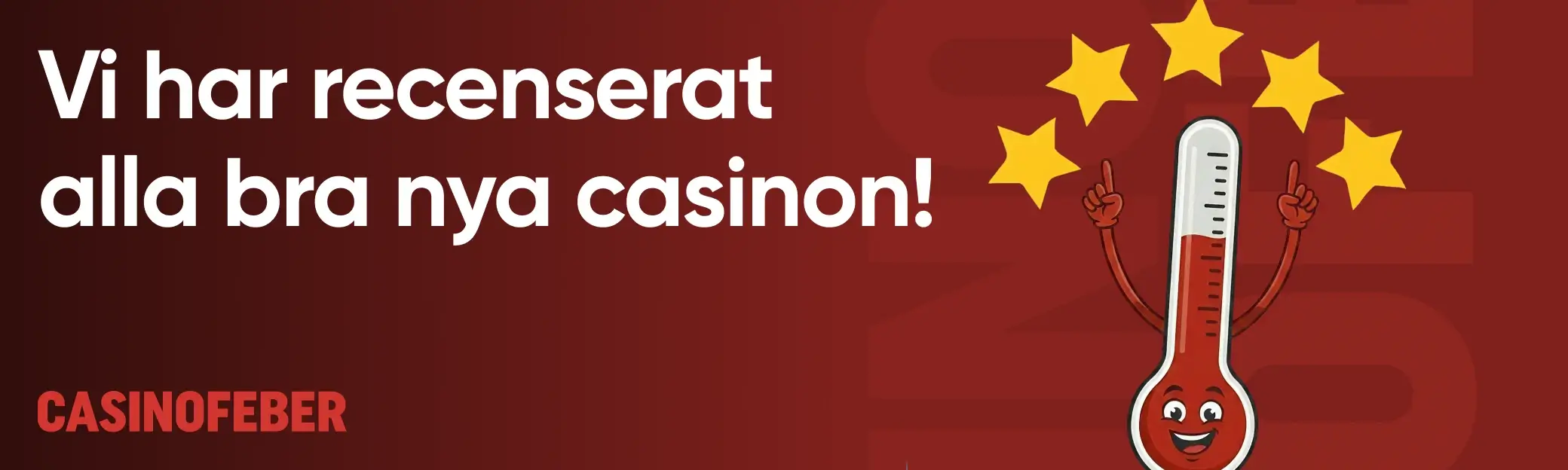 Vi listar bästa nya casinon