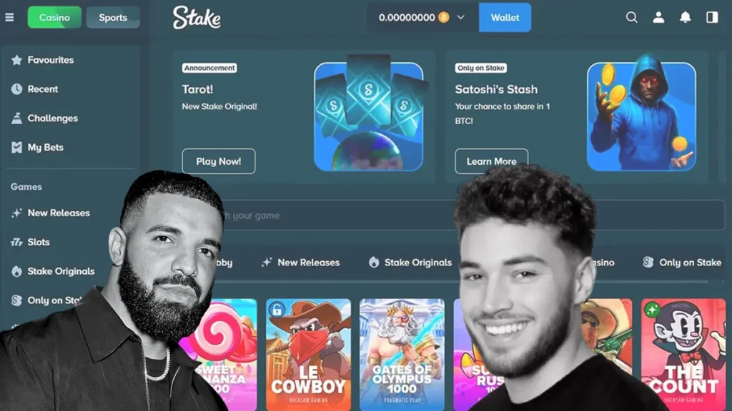 Stake och casinostreamers