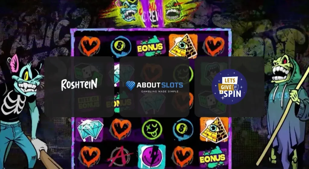 Roshtein, AboutSlots/CasinoBuddy & LetsGiveItASpin är tre stora svenska profiler.