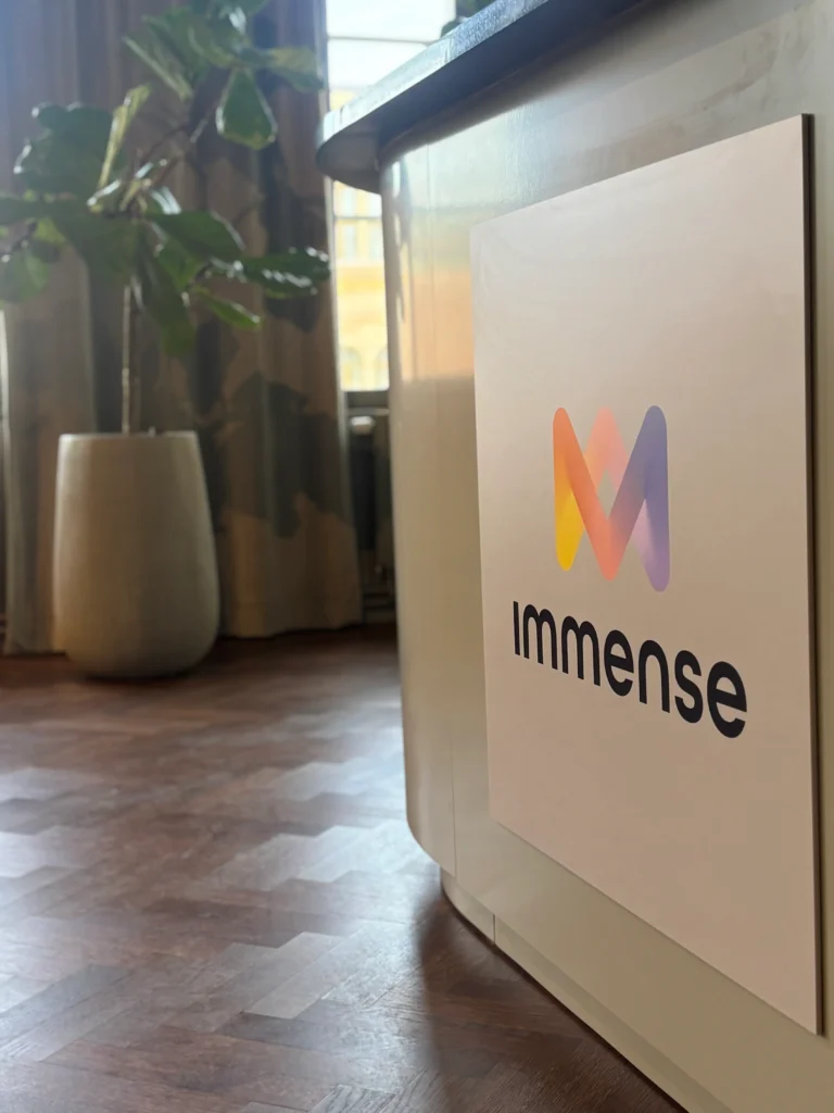 Immense Groups kontor på Olof Palmes Gata.