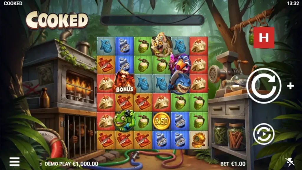 Cooked slot från Hold Your Hat studios