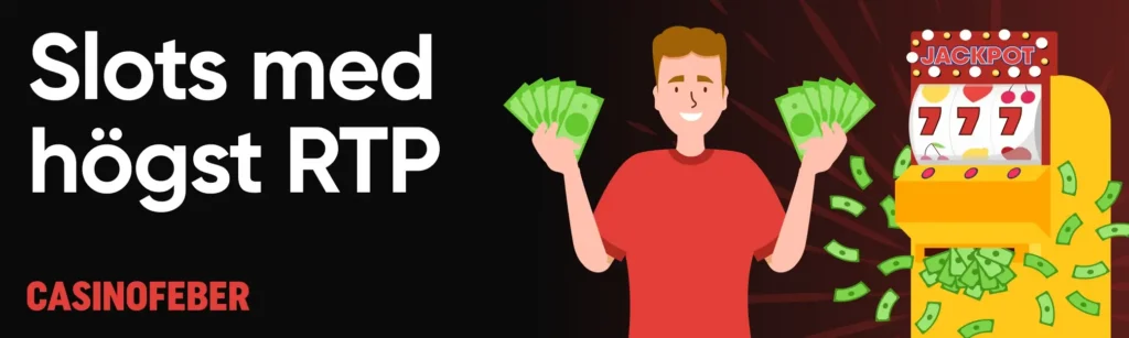Slots med högst RTP banner