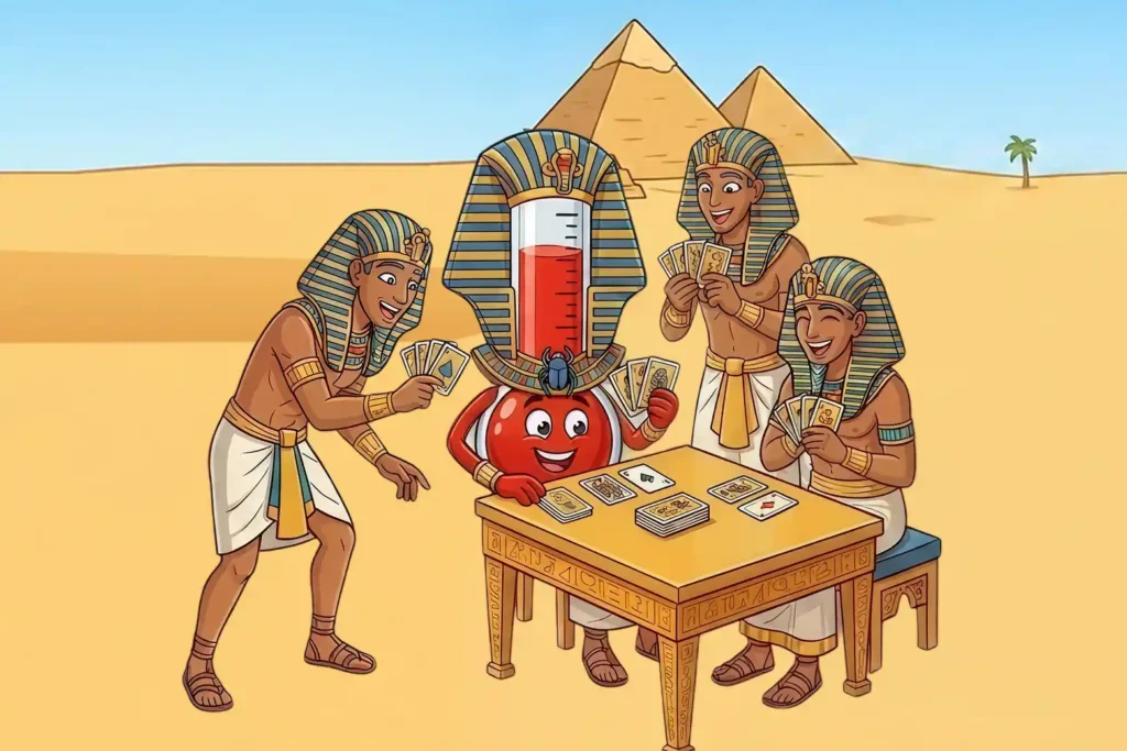 Casino historia under forntida Egypten