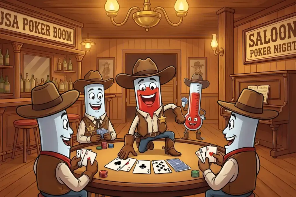Casinoospelens historia och poker i USA