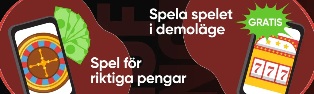 Casinospel med riktiga pengar vs spela gratis