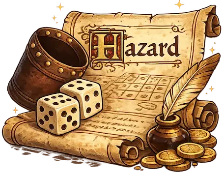 Hazard tärningsspel och casino historia