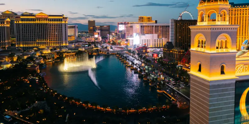 Las Vegas och The Strip.
