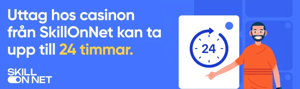 Skillonnet uttag kan ta upp till 24 timmar