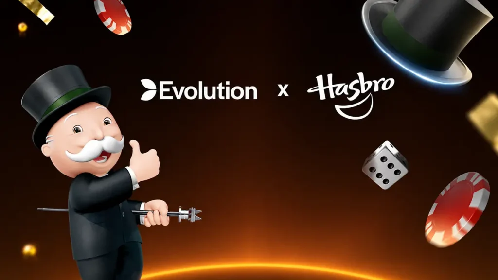 Evolution och Hasbro ingick avtal den 1 juli 2025.