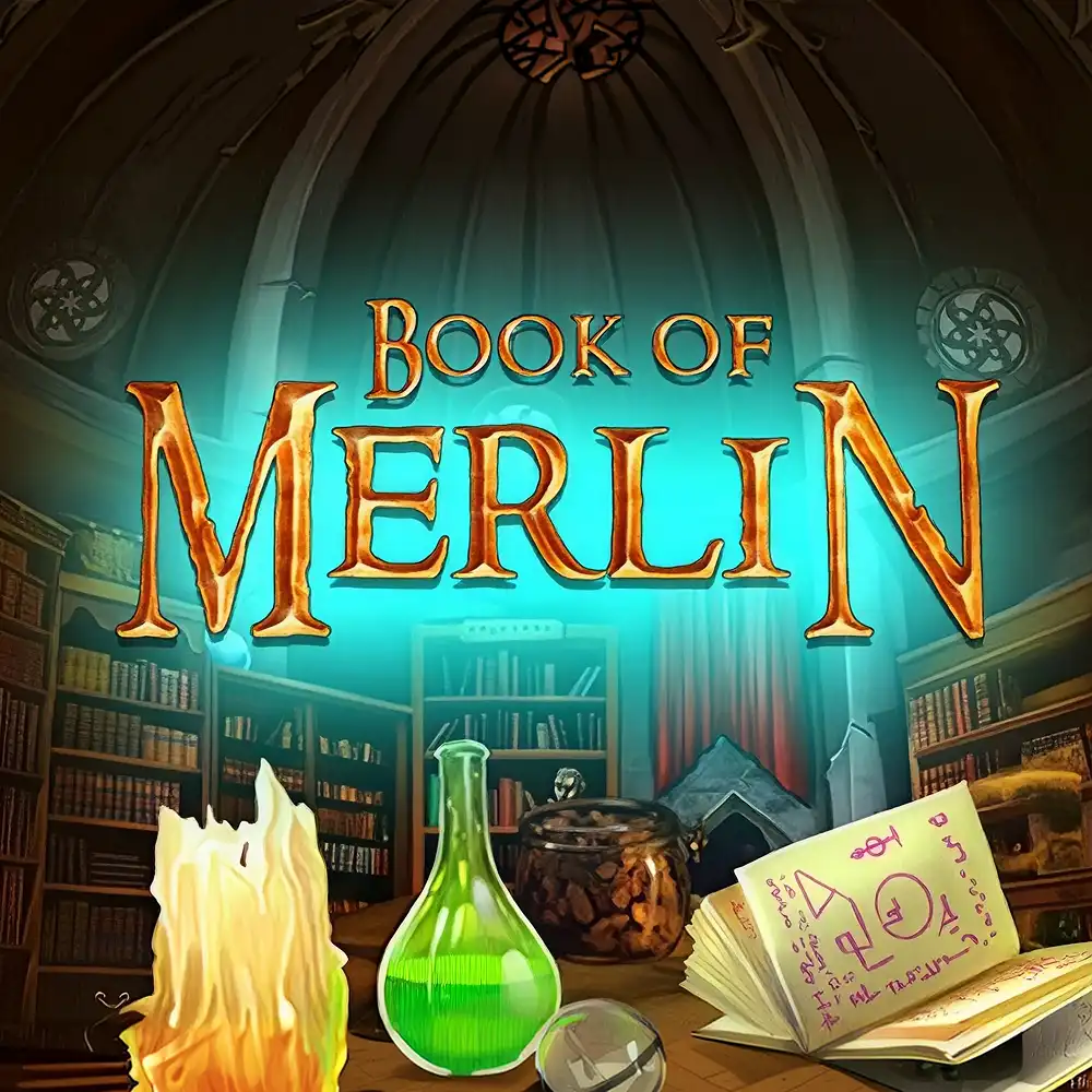 Book of Merlin från 1x2 Gaming