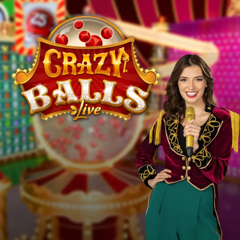 Crazy Balls live casino spel