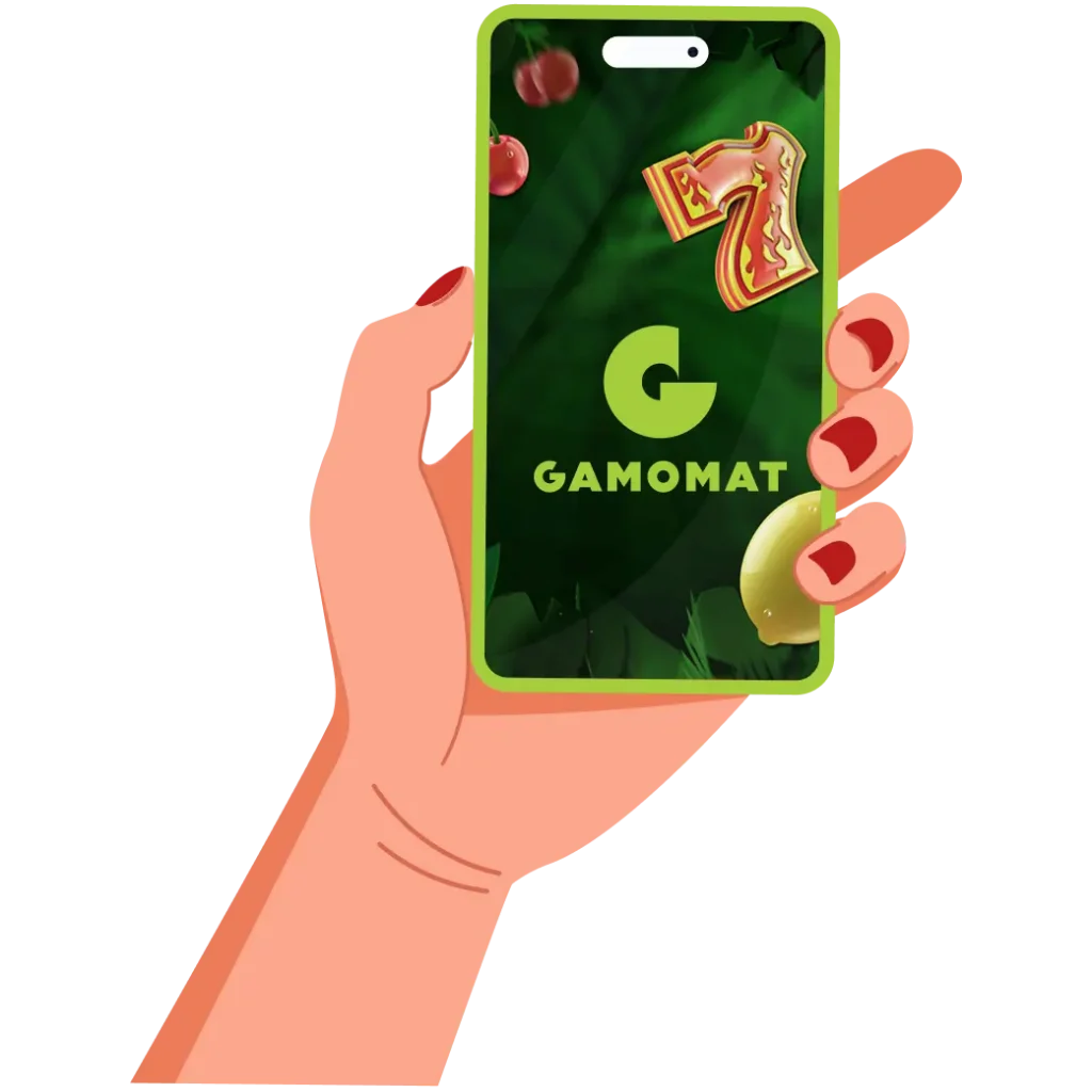 Gamomat slots i mobilen