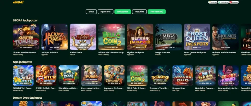 Körbas jackpottcasino.