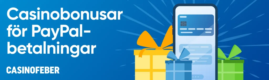 PayPal casino bonus