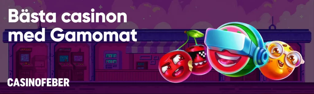 Svenska casinon med Gamomat slots