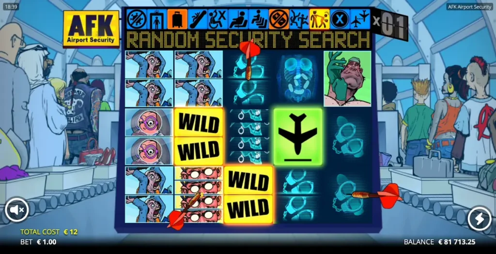 AFK Airport Security 3 Mile High Club bonus booster